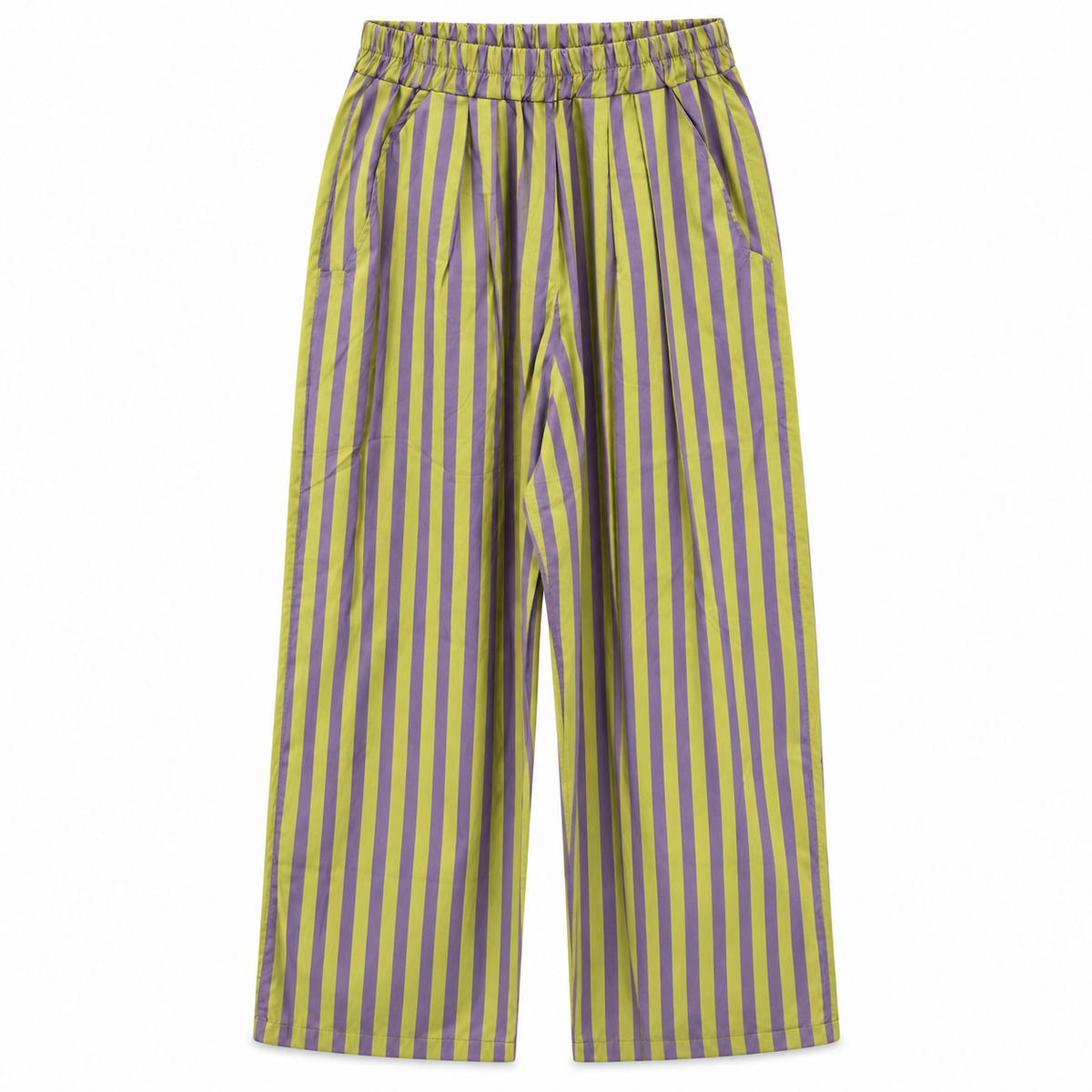 Pantalon RIO olive rayure violet — photo 6