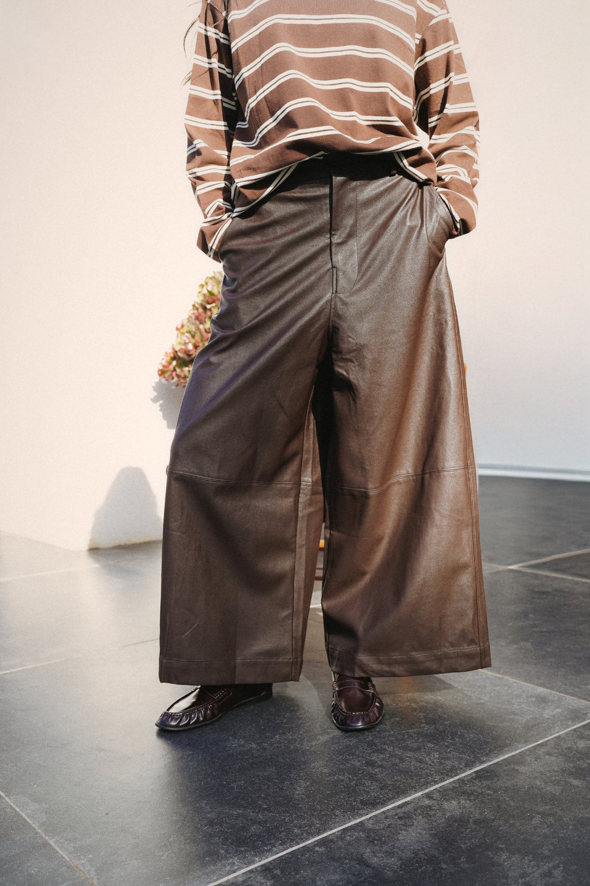 Pantalon MARLOW choco — photo 7
